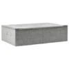 VidaXL Opbergbox 70x40x18 Cm Stof Grijs -Tuinmeubel Winkel 1000056186