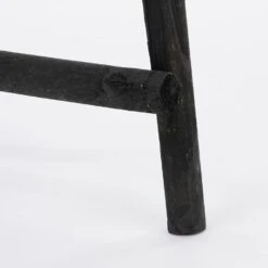 House Of Seasons Decoratie Ladder - L29 X B49 X H119 Cm - Zwart -Tuinmeubel Winkel 1000057544 0111