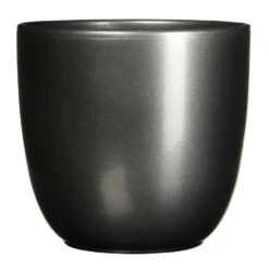 Mica Decorations Tusca Bloempot - H34,5 X Ø39 Cm - Antraciet