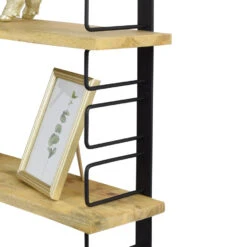 LOFT42 Wandrek - Mangohout – Metaal - 64x13x74 6 LOFT42 Wandrek - Mangohout – Metaal - 64x13x74 -Tuinmeubel Winkel 1000058832 0101