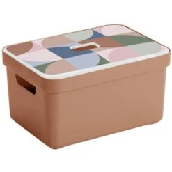 Sigma Home Deksel Decor Terra - Opbergbox 9L, 13L, 18L En 25L -Tuinmeubel Winkel 1000065158 0102