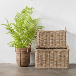 Giga Meubel Opbergmand Rotan - 66x40x38cm - Incl. Hendels 8 Giga Meubel Opbergmand Rotan - 66x40x38cm - Incl. Hendels -Tuinmeubel Winkel 1000067982 0102