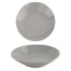 OTIX Diepe Borden Grijs Pastaborden Soepborden 6 Stuks 20cm Aardewerk -Tuinmeubel Winkel 1000068738