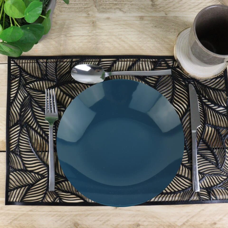 OTIX Diepe Borden Blauw Pastaborden Soepborden 6 Stuks 20cm Aardewerk 4 OTIX Diepe Borden Blauw Pastaborden Soepborden 6 Stuks 20cm Aardewerk - Afbeelding 2