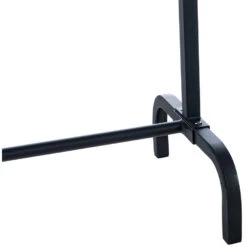 CLP Kledingrek Lara 120x150x38 Zwart -Tuinmeubel Winkel 1000068872 0105