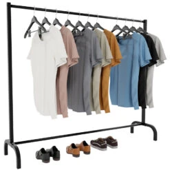 CLP Kledingrek Lara 120x150x38 Zwart