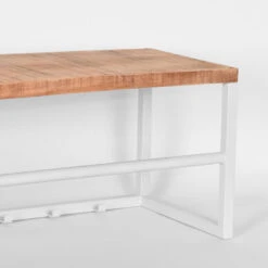 LABEL51 Kapstok Swing - Wit - Mangohout -Tuinmeubel Winkel 1000068904 0102