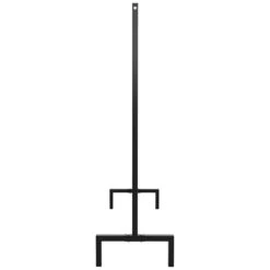 CLP Kledingrek Melva 120x38x120 Zwart -Tuinmeubel Winkel 1000071148 0103