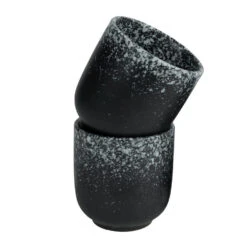 Krumble Koffie Mok - 200 Ml - Keramiek - Zwart Met Witte Spetters 8 Krumble Koffie Mok - 200 Ml - Keramiek - Zwart Met Witte Spetters -Tuinmeubel Winkel 1000071219 0102