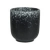 Krumble Koffie Mok - 200 Ml - Keramiek - Zwart Met Witte Spetters -Tuinmeubel Winkel 1000071219
