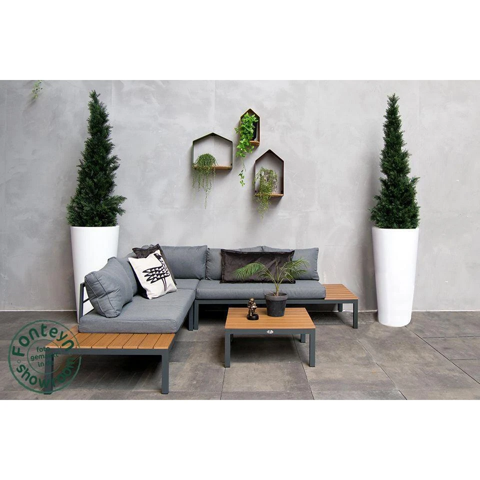 Fonteyn - Loungeset Palma - Antraciet 3 Fonteyn - Loungeset Palma - Antraciet