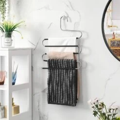 ACAZA Set Van 4 Broekenhangers - Voor 5 Broeken Per Stuk -Tuinmeubel Winkel 1000073998 0102