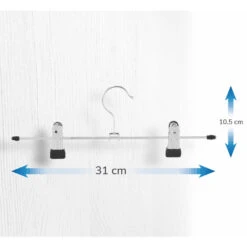 ACAZA Set Van 30 Broekhangers Met Knijpers Voor Heren Of Dames 9 ACAZA Set Van 30 Broekhangers Met Knijpers Voor Heren Of Dames -Tuinmeubel Winkel 1000074000 0103