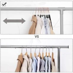 ACAZA Set Van 50 Fluwelen Kledinghangers - Zwart -Tuinmeubel Winkel 1000074002 0103