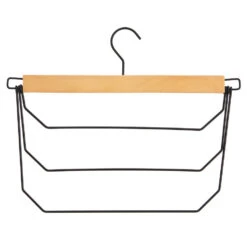 ACAZA Broekhangers - Set Van 3 Kleerhangers Met 3 Houders