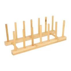 QUVIO Pannendekselhouder - Bamboe 8 QUVIO Pannendekselhouder - Bamboe -Tuinmeubel Winkel 1000074683 0102