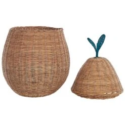 Beliani Mand VAGSOY - Natuurlijk Rotan 9 Beliani Mand VAGSOY - Natuurlijk Rotan -Tuinmeubel Winkel 1000074995 0103