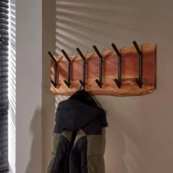 Carter Kapstok 2x6 - Metaal - Bruin -Tuinmeubel Winkel 1000076596 0101