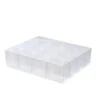 Whitefurze Allstore Organiser - Voor Opslagbox - 24L En 36L - 37 X 31 X 9 Cm -Tuinmeubel Winkel 1000077073