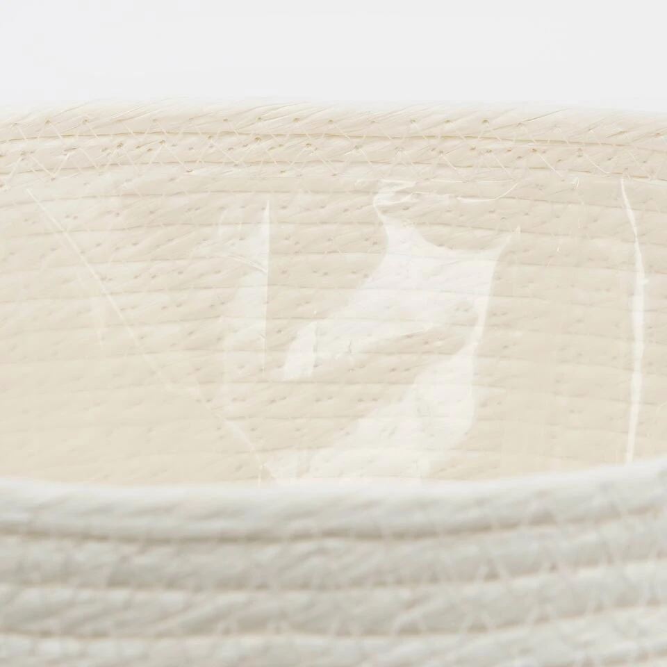 Mica Decorations Jorck Mand Voor Planten - Set Van 3 - Wit 5 Mica Decorations Jorck Mand Voor Planten - Set Van 3 - Wit - Afbeelding 3