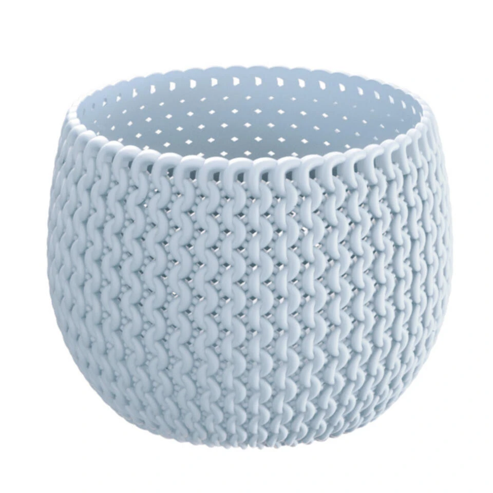 Prosperplast Plantenpot/bloempot - Kunststof - Ijsblauw - D18 X H13,5 Cm 3 Prosperplast Plantenpot/bloempot - Kunststof - Ijsblauw - D18 X H13,5 Cm