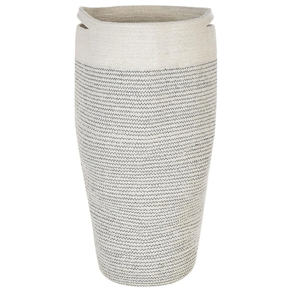 Beliani Mand ARRAH - Wit Katoen 3 Beliani Mand ARRAH - Wit Katoen