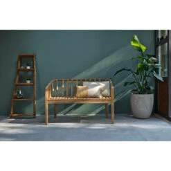 Exotan Tuinbank Lilly - Acacia - White Wash - 81x123x65 8 Exotan Tuinbank Lilly - Acacia - White Wash - 81x123x65 -Tuinmeubel Winkel 1000083596 0102