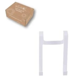 Orange85 Deurkapstok Deurhaak Deurhanger 4 Stuks Wit 8x5x12 Cm Metaal 7 Orange85 Deurkapstok Deurhaak Deurhanger 4 Stuks Wit 8x5x12 Cm Metaal -Tuinmeubel Winkel 1000085655 0110