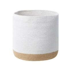 Beliani Mand BASIMA - Beige Katoen -Tuinmeubel Winkel 1000086717 0103