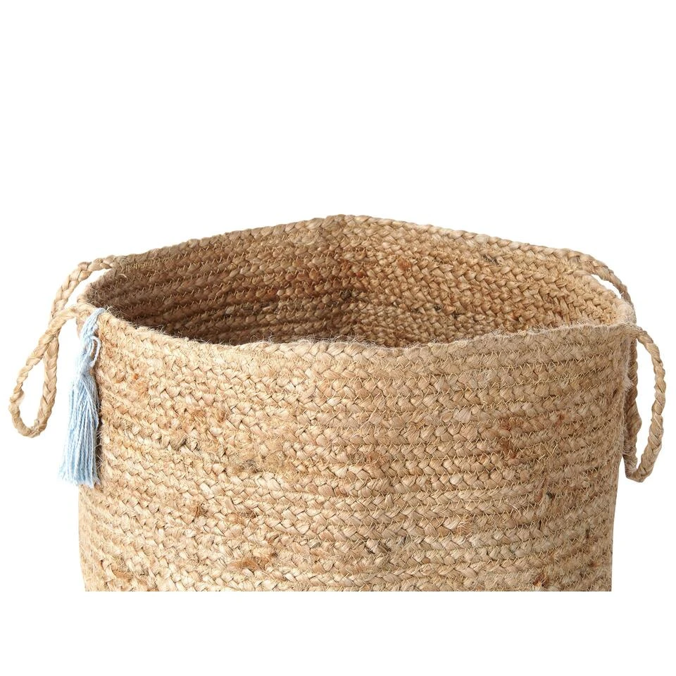 Beliani Mand GAJAR - Beige Jute 6 Beliani Mand GAJAR - Beige Jute - Afbeelding 4