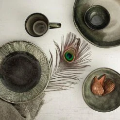 Dutch Rose Schaal 33 Cm Groen -Tuinmeubel Winkel 1000086741 0102