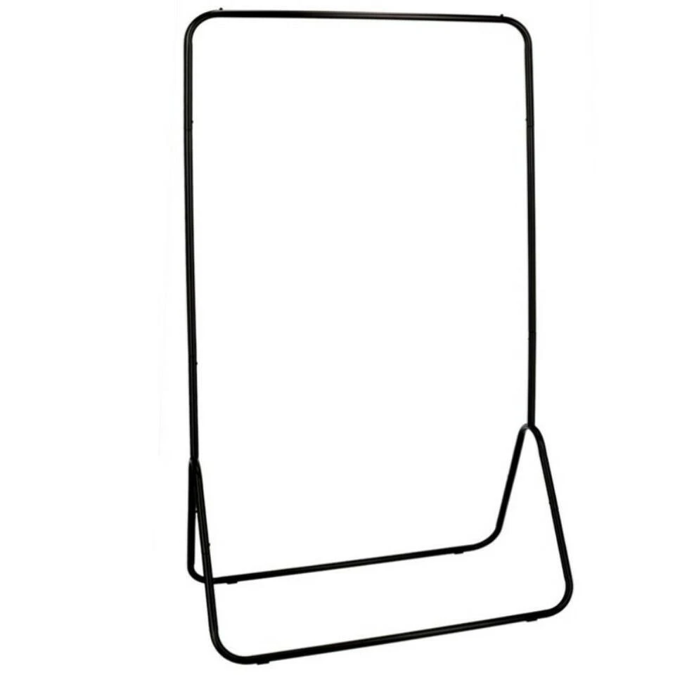 Gerimport - Staand Kledingrek - Zwart - Ijzer - 80 X 44 X 145 Cm 3 Gerimport - Staand Kledingrek - Zwart - Ijzer - 80 X 44 X 145 Cm