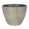 Ter Steege Bloempot/plantenpot - Buiten - Beige/goud - D19/H15 Cm -Tuinmeubel Winkel 1000087539