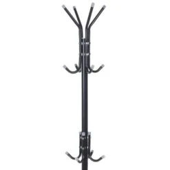 Merkloos Zwarte Staande Kapstok Van Metaal 172 Cm 5 Merkloos Zwarte Staande Kapstok Van Metaal 172 Cm -Tuinmeubel Winkel 1000088129 0101