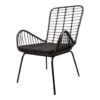 DS4U® Modo Rieten Lounge - Wicker - Zwart -Tuinmeubel Winkel 1000088186