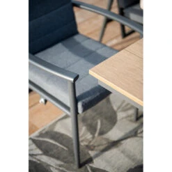 Garden Impressions Jerone Tuinstoel Verstelbaar - Donker Grijs 8 Garden Impressions Jerone Tuinstoel Verstelbaar - Donker Grijs -Tuinmeubel Winkel 1000088270 0103