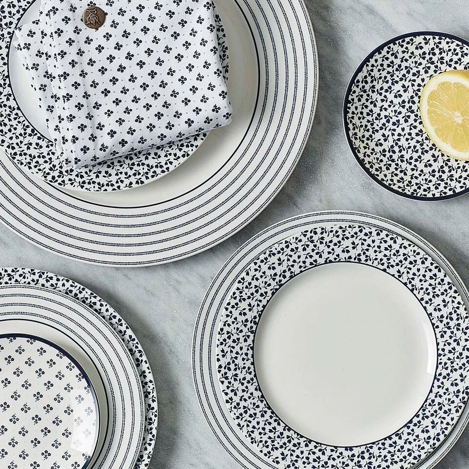 Laura Ashley Bord Plat 26 Cm Candy Stripe 6 Laura Ashley Bord Plat 26 Cm Candy Stripe - Afbeelding 4