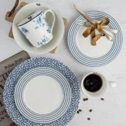 Laura Ashley Set 16 Delig Servies 4 Persoons -Tuinmeubel Winkel 1000093052 0102