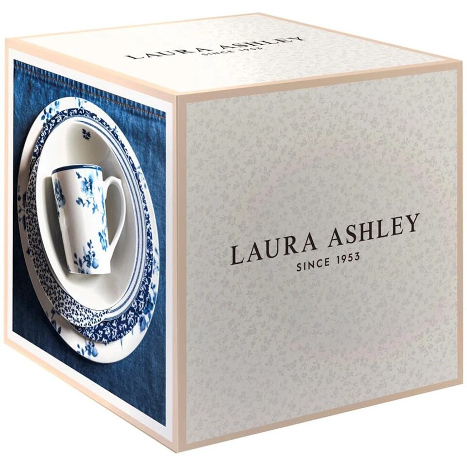 Laura Ashley Giftset 16 Delig Dinnerset 5 Laura Ashley Giftset 16 Delig Dinnerset - Afbeelding 3