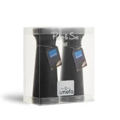 Amefa Modern - Peper- En Zoutmolenset - Zwart - 15 Cm 8 Amefa Modern - Peper- En Zoutmolenset - Zwart - 15 Cm -Tuinmeubel Winkel 1000093296 0102