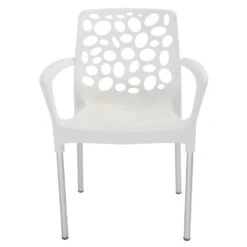 Bravo Stapelstoel Plastic - Kunststof - Wit 8 Bravo Stapelstoel Plastic - Kunststof - Wit -Tuinmeubel Winkel 1000093882 0102