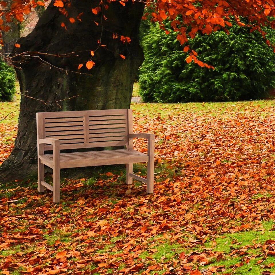 CLP Teakbank Halden 120 Cm 6 CLP Teakbank Halden 120 Cm - Afbeelding 4