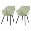 Hartman Sophie Element Dining Armstoel - French Green - 2 St. 2 Hartman Sophie Element Dining Armstoel - French Green - 2 St. -Tuinmeubel Winkel 1000096416