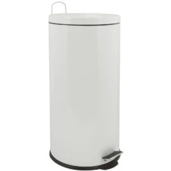 MSV Badkamer/toilet Pedaalemmer - Wit - 30 Liter - 29 X 63 Cm 7 MSV Badkamer/toilet Pedaalemmer - Wit - 30 Liter - 29 X 63 Cm -Tuinmeubel Winkel 1000096650 0101