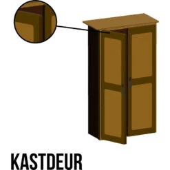 Merkloos Kastdeur Kapstok - 5 Haken - Wit - 39 Cm - Woonaccessoires 5 Merkloos Kastdeur Kapstok - 5 Haken - Wit - 39 Cm - Woonaccessoires -Tuinmeubel Winkel 1000098831 0101