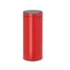 Brabantia Touch Bin Afvalemmer 30 Liter Passion Red -Tuinmeubel Winkel 1000099029