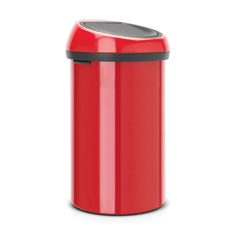 Brabantia Touch Bin Afvalemmer 60ltr Passion Red 5 Brabantia Touch Bin Afvalemmer 60ltr Passion Red - Afbeelding 3