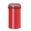 Brabantia Touch Bin Afvalemmer 60ltr Passion Red -Tuinmeubel Winkel 1000099030