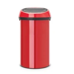 Brabantia Touch Bin Afvalemmer 60ltr Passion Red