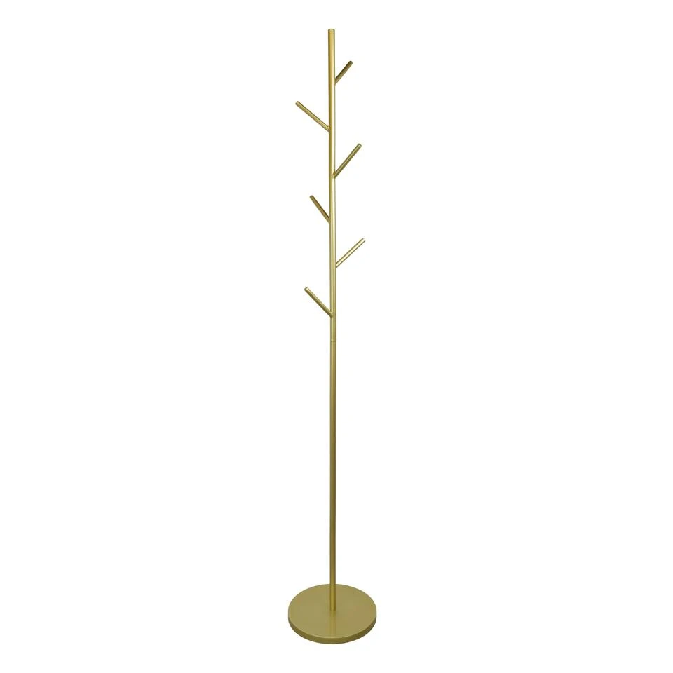 LOFT42 Tree Staande Kapstok - Goud - Metaal - 170x27 3 LOFT42 Tree Staande Kapstok - Goud - Metaal - 170x27